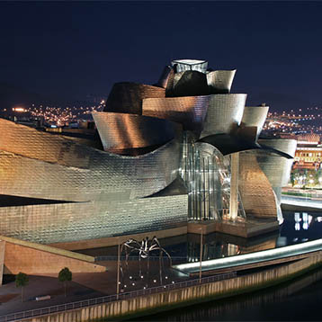 The Construction Site of The Guggenheim Museum