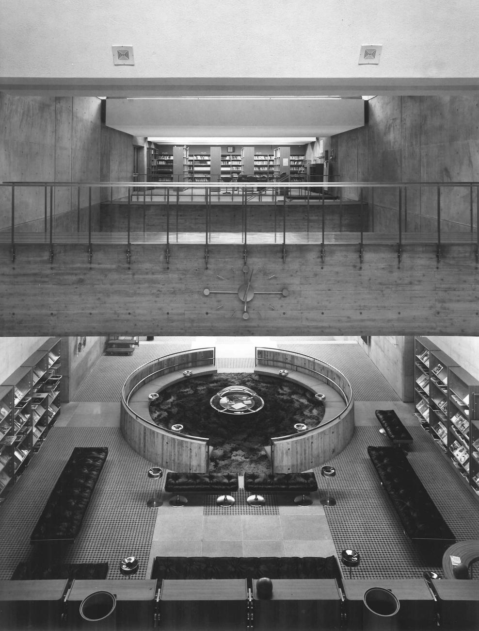 Ōita Prefectural Library, photo courtesy of Yasuhiro Ishimoto