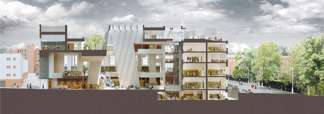 Parnell Square Cultural Quarter, City Library