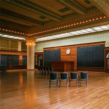 stock exchange room